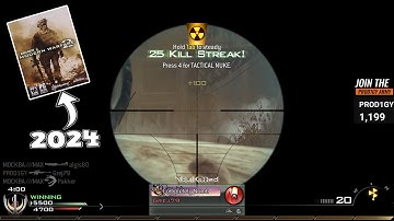 MW2 In 2024 Is EASY -"DROPPING NUKE LIKE IT IS 2009 AGAIN" AFGHAN IS THE BEST MAP!