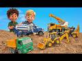 Construction Vehicles Names for Kids | Learn Trucks, Excavators, Bulldozers & More