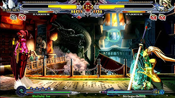 BlazBlue Continuum Shift 2: Wallaby Joe (Hakumen) vs. StringerBell10 (Lambda-11) 11.09