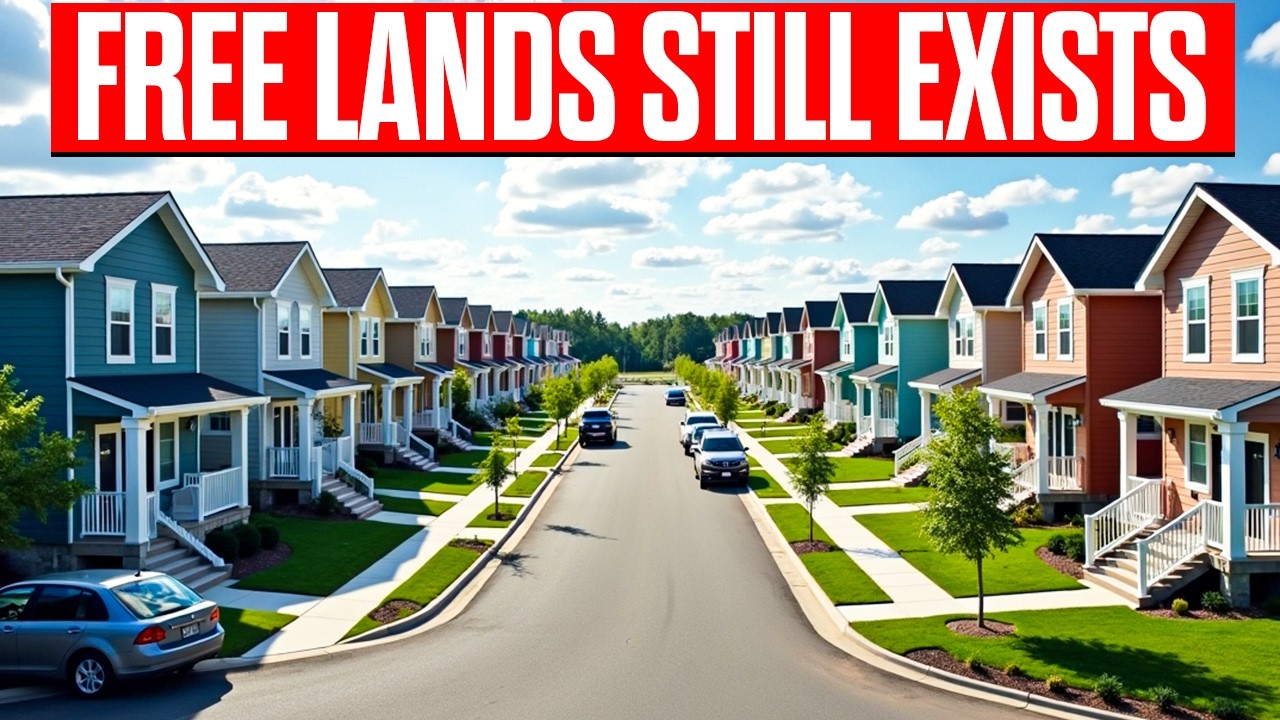 Another 10 U.S. Towns Practically GIVING Away LAND Right Now YouTube