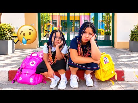 MOM FORGOT US AT SCHOOL! 😱