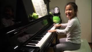 Anke Chen_Age 5_Plays J.S.Bach Prelude No.21 in B Flat Major, BWV 866