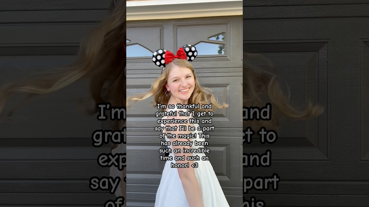 Disney College Program Acceptance Video P2 