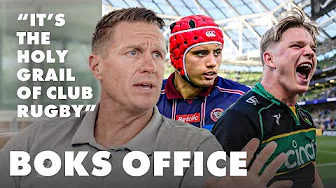 Springbok legends pick their Lions XV and who will win the Champions Cup Final! | Boks Office