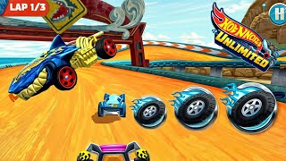 Trick To Get 3 Tyres At A Time|Hotwheels Unlimited 2