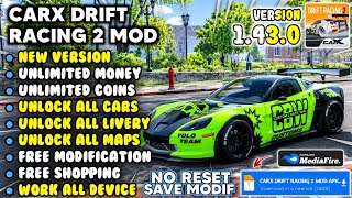 CARX DRIFT RACING 2 MOD APK V1.43.0 NEW 2026 - Unlimited Money & Unlock All Cars No Reset screenshot 1