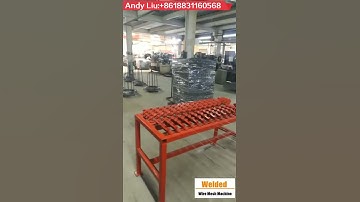 Full Automatic Fence Wire Mesh Welding Machine