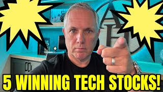 The Next Wave Of Tech Stock Winners! 5 Tech Stocks That Are Breaking Out!