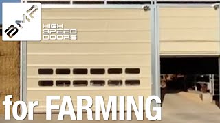 High-Speed Doors for FARMING
