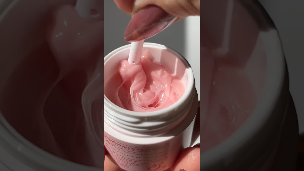 Laneige lip mask 🍒 #beauty #makeup #lipmask  #beautyproducts