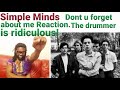 Simple minds don't you forget about me reaction(first time hearing it)