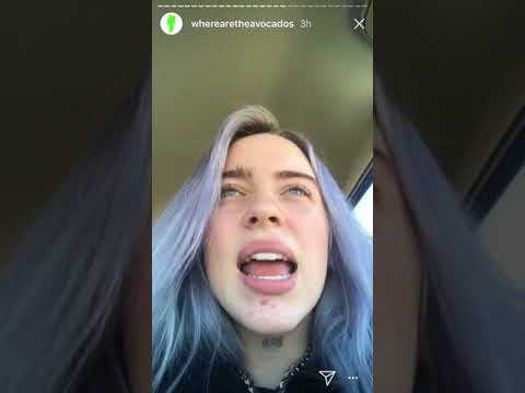 Billie Eilish peed on closet floor (full instagram story)