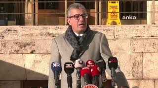 CHP Grup Başkanvekili Gökhan Günaydın, TBMM'de açıklama yapıyor | Ankara