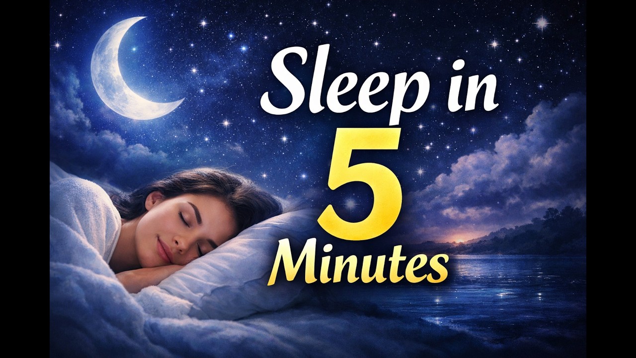 Deep Sleep Meditation for Night Anxiety| Calm Your Mind & Fall Asleep ...