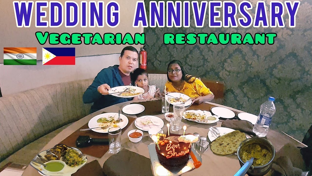 Celebrating TOGETHERNESS our 6 YEARS WEDDING ANNIVERSARY at VEGETARIAN