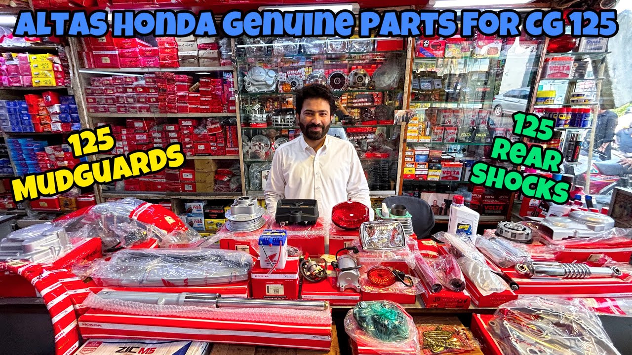 Altas Honda Genuine Spare Parts For CG 125😎🔥|| Honda 125 Genuine Parts Price😱|| Pak Moto