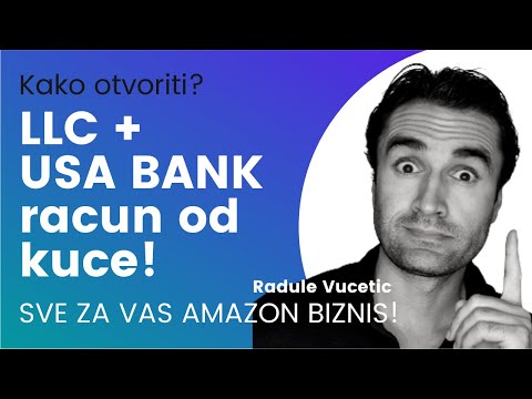 Kako otvoriti online LLC + BANK RACUN za vas Amazon FBA biznis bez odlaska u USA? (2021)