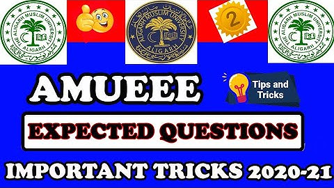 AMUEEE | IMPORTANT TRICKS | 2020-21
