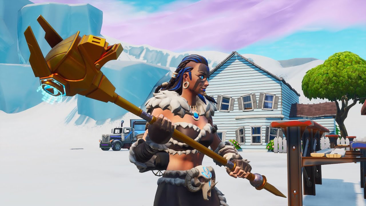 Gold Llama Pickaxe YouTube