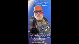 Percy Russell Jr. funeral service