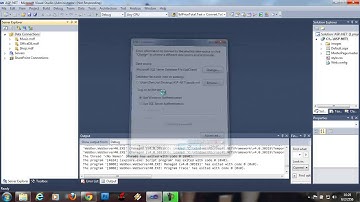 การสร้างฐานข้อมูลและตารางใน ASP.Net
