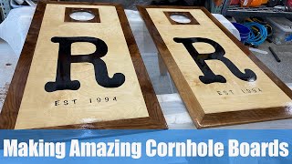 Building Cornhole (Bags) Boards That Are Almost Too Beautiful To Play On by Modern Artisan 2,421 views 3 years ago 20 minutes