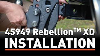 Rebellion™ XD Installation | CURT 45949 Adjustable Cushion Hitch Ball Mount