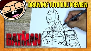 [PREVIEW] How to Draw BATMAN (The Batman 2022 Film) | Tutorial Time Lapse