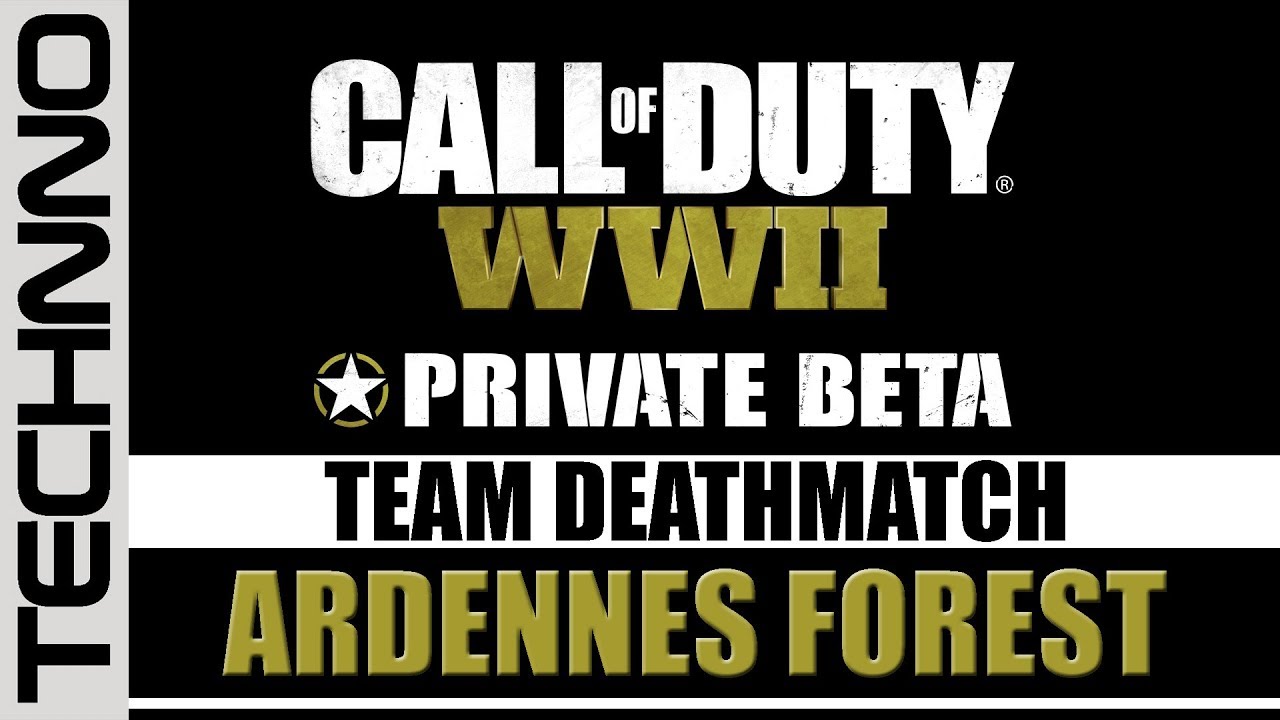 Call Of Duty: WW2 (Beta) -   Team Deathmatch - Ardennes Forest