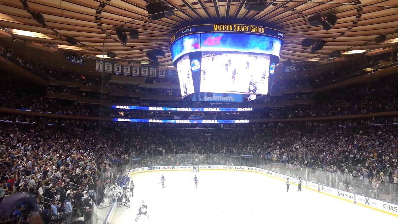 Ranger Goal song Penguins NHL playoffs 2014 YouTube