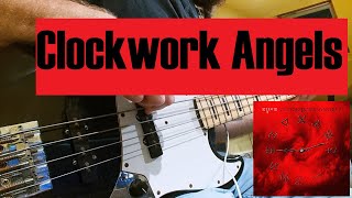 Rush - Clockwork Angels bass cover