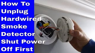 Can You  Unplug A Hardwired Smoke Detector