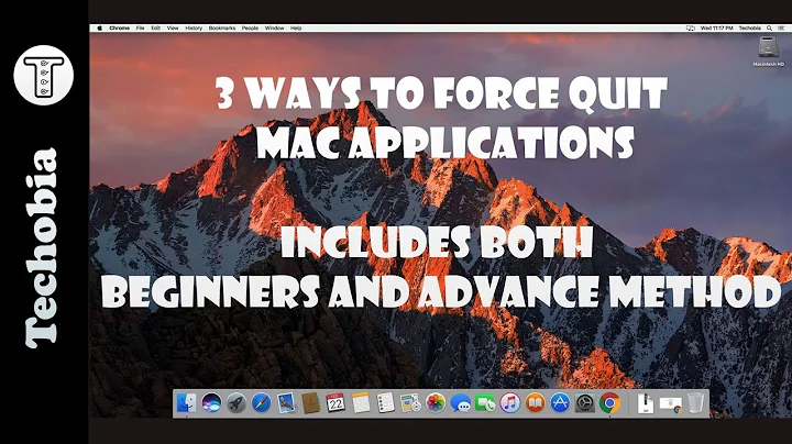 How to Force Quit Mac Application or kill process in 3 different ways