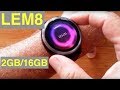 LEMFO LEM8 4G Android 7.1.1 Always Time Display 2GB/16GB Smartwatch: Unboxing and 1st Look
