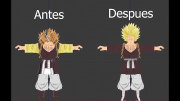 DBZ TTT Tutorial Creacion de mods en blender