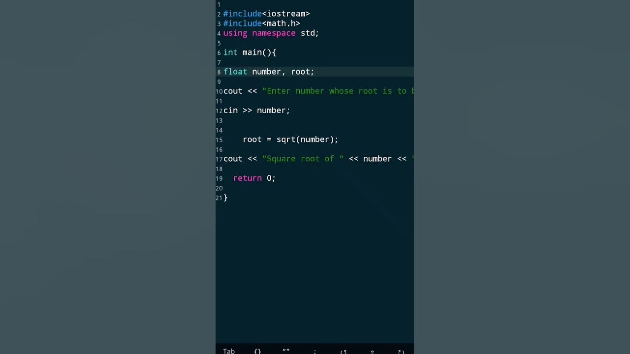 Square root program in c subscribe programming viral foryou 