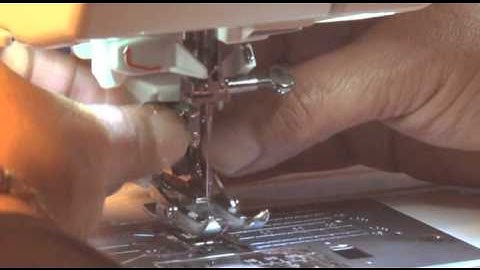 Janome Even Feed Foot Walking Foot Video Easy 14 Inch Seam Allowance With High Loft Batting