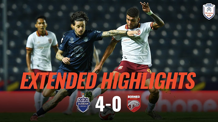🇹🇭 Buriram United vs Borneo FC Samarinda 🇮🇩 (Shopee Cup 2024/2025 Extended HLs)