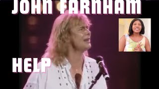 MY FIRST TIME REACTING TO John Farnham-Help #reactionvideo