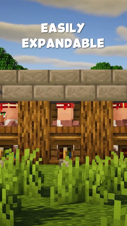 Best 1 EMERALD Villager Trading Hall!