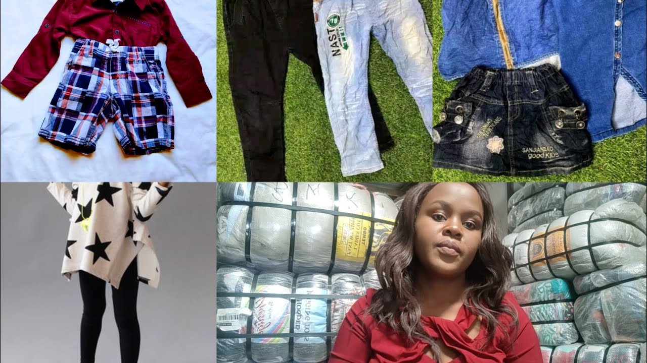 MTUMBA BALES KIDS 515YEARS. IT HAS UNISEX CLOTHES ALL MIXED