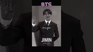 BTS Self introduction #bts #v #jhope #rm #suga #jimin #jin #jungkook #btsshorts #btsedits