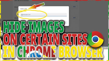 How to hide images on specific sites in Chrome. This makes Chrome FASTER!