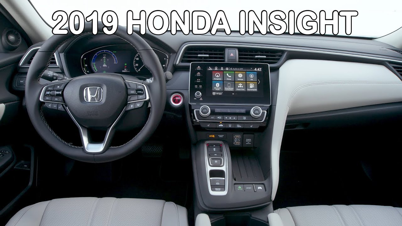 2019 Honda Insight Interior