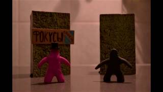 Пластилиновые Люди - фокус - claymation