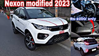 Nexon modified with Rs 1000 only|Nexon Armrest installation|Armrest for tata Nexon XE|tata Nexon XM