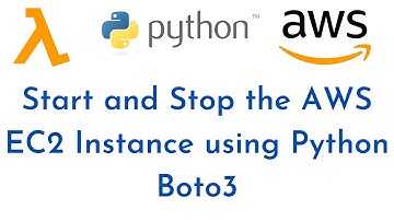 Start and Stop AWS EC2 Instances using Python Boto3 | Lambda to Stop and Start Amazon EC2 Instances