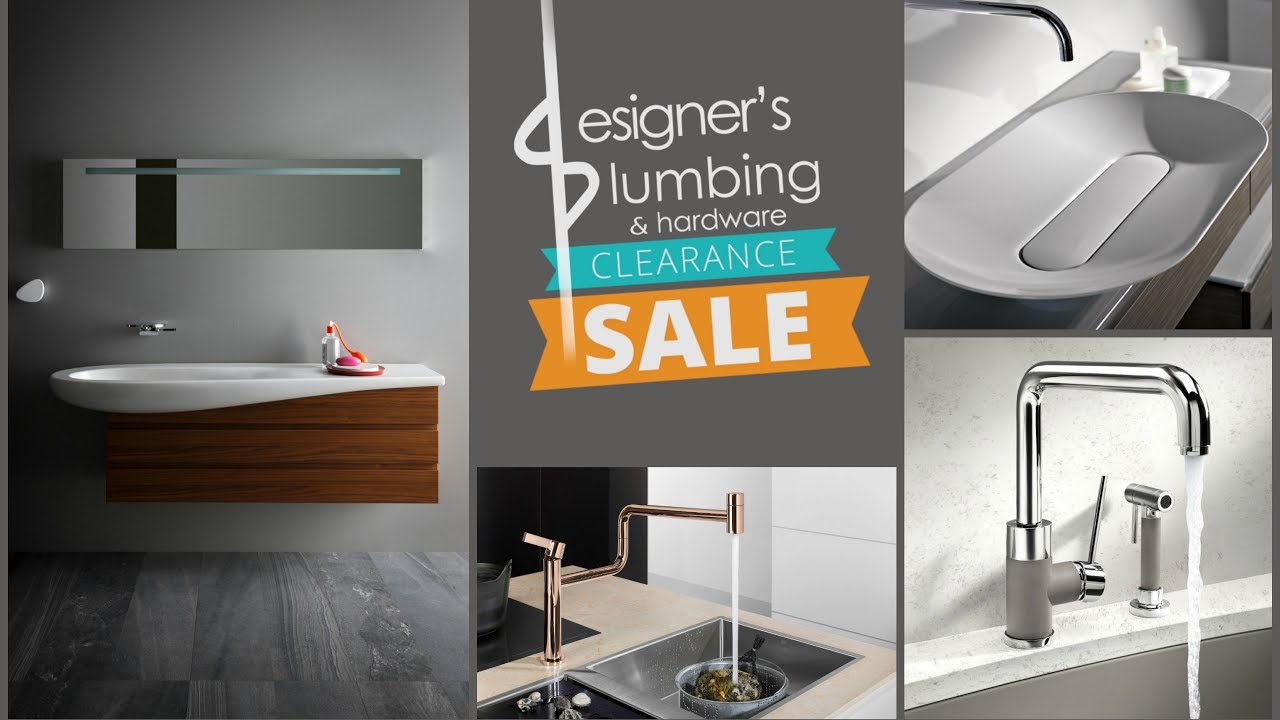 DESIGNER S PLUMBING 2017 SALE YouTube
