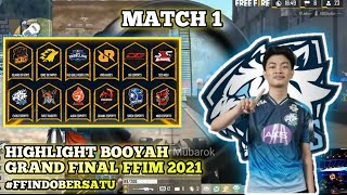 MATCH 1 - Detik - Detik Evos Esport Juara ! || GRAND FINAL FFIM 2021