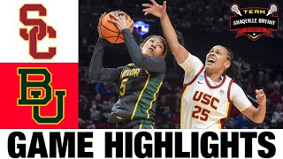 #1 USC vs Baylor Highlights | 2024 NCAA Women's Basketball Championship - Sweet 16